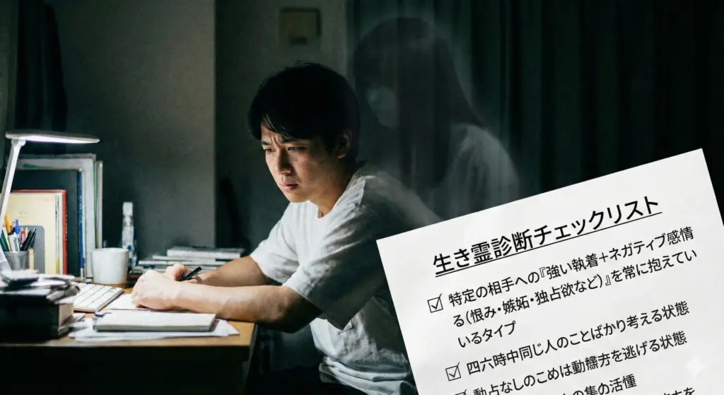 生き霊_飛ばす人_特徴_チェックリスト